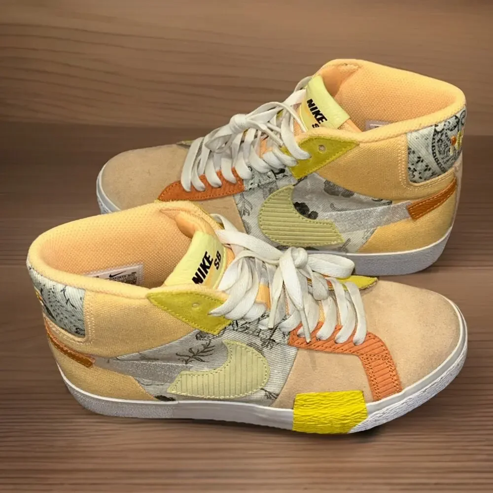Nike Zoom Blazer Premium‎ SB Mid Paisley Pack - Melon Tint Size 6